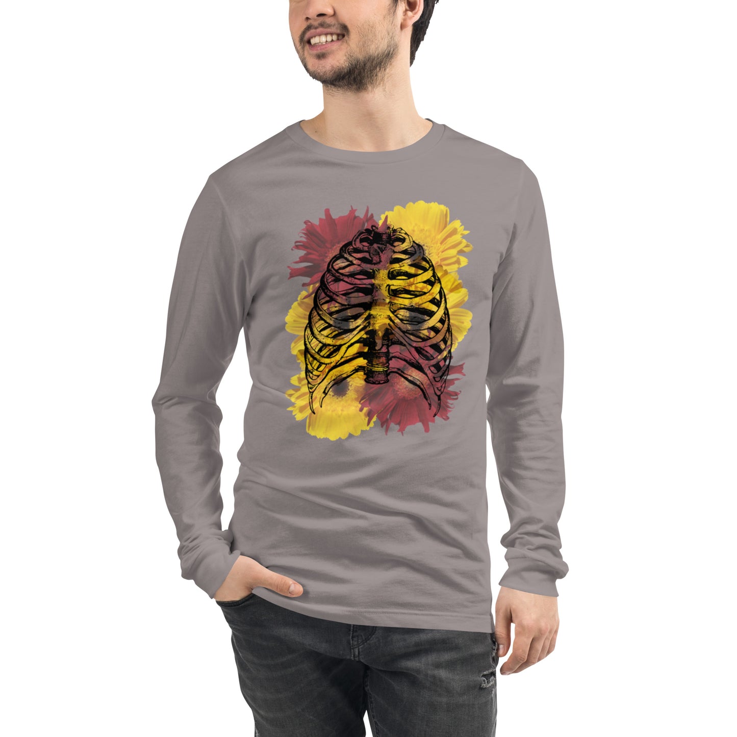 Love Eternal Daisy Lungs Unisex Long Sleeve Tee