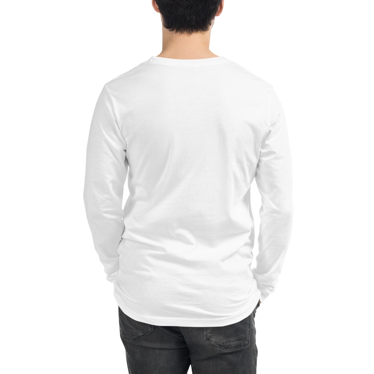 Love Eternal Rosy Skull Unisex Long Sleeve Tee