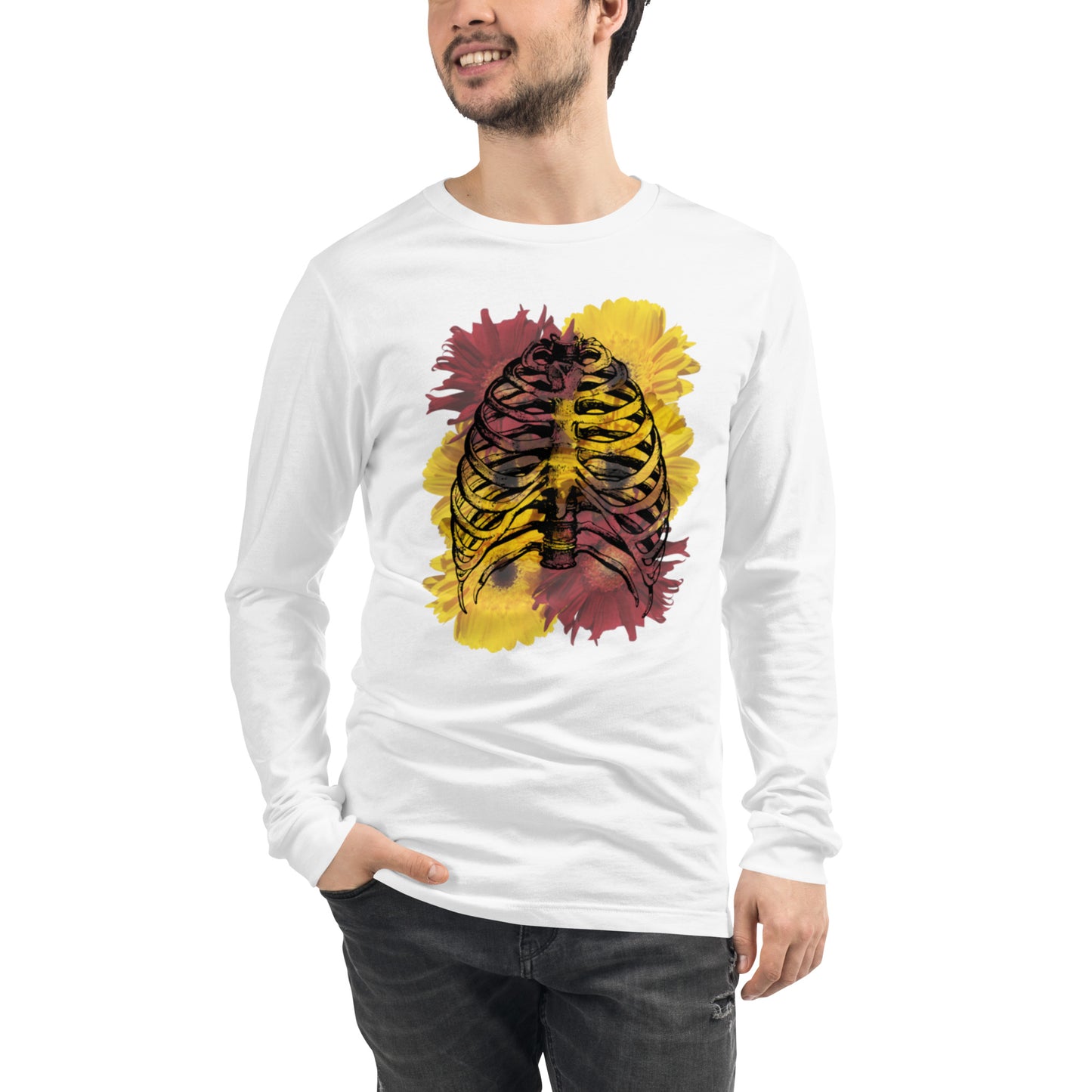 Love Eternal Daisy Lungs Unisex Long Sleeve Tee