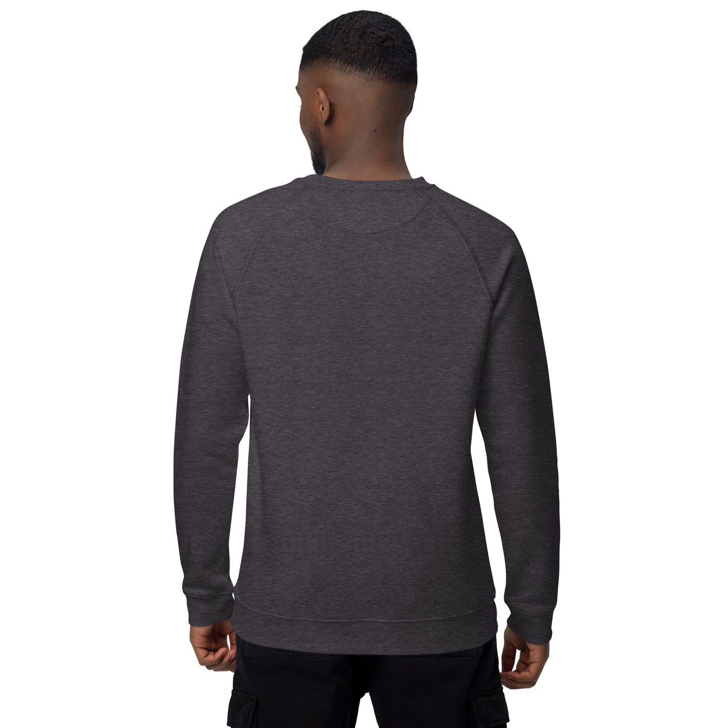 Standard Dot Buffalo Unisex Organic Raglan Sweatshirt