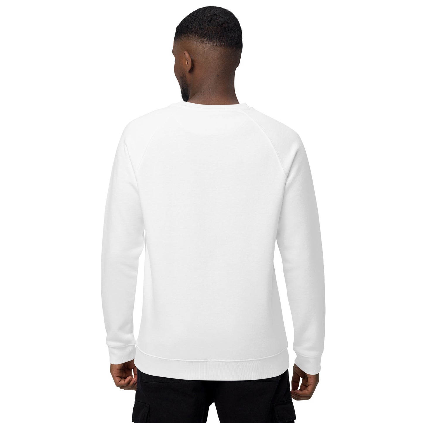 Standard Dot Buffalo Unisex Organic Raglan Sweatshirt