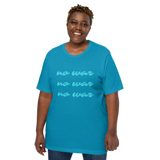 No War Script Unisex T-shirt