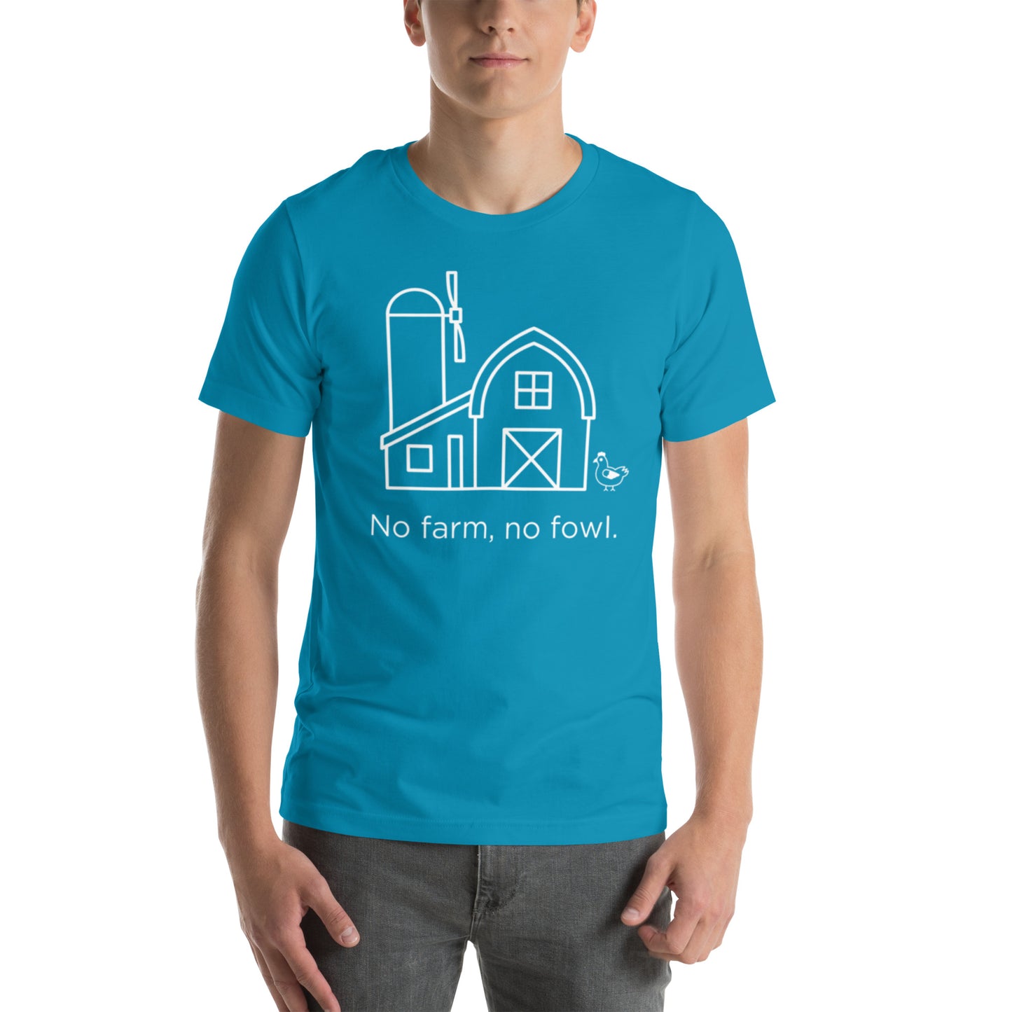 No Farm, No Fowl Unisex T-Shirt