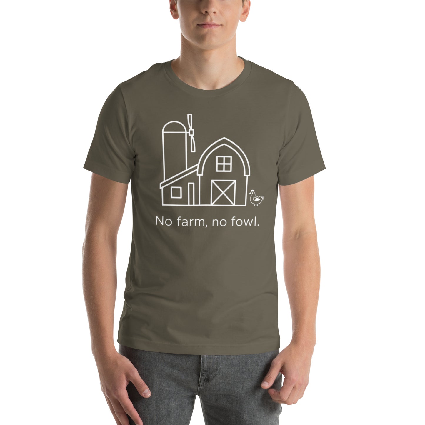 No Farm, No Fowl Unisex T-Shirt