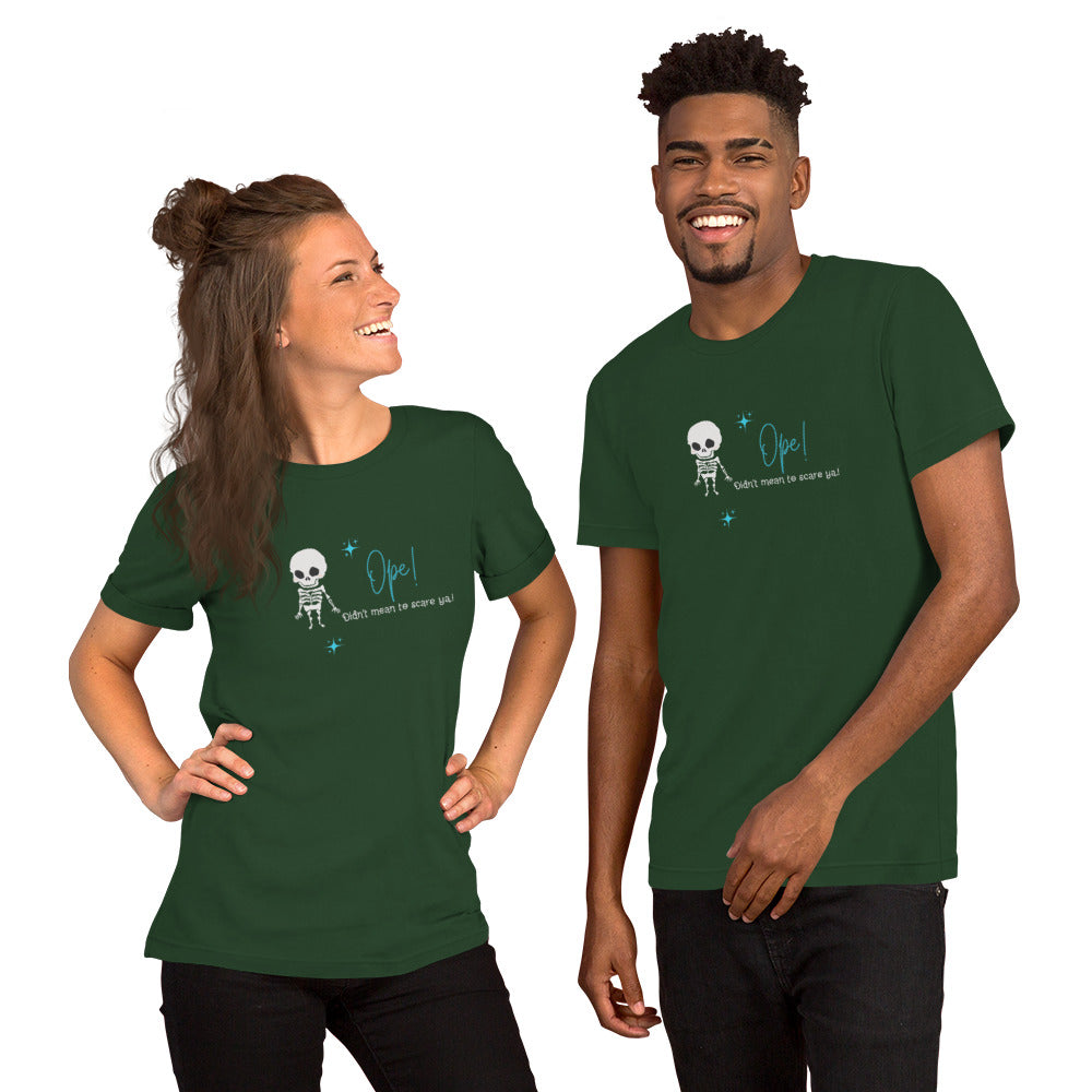 Skeleton Ope! Unisex T-Shirt