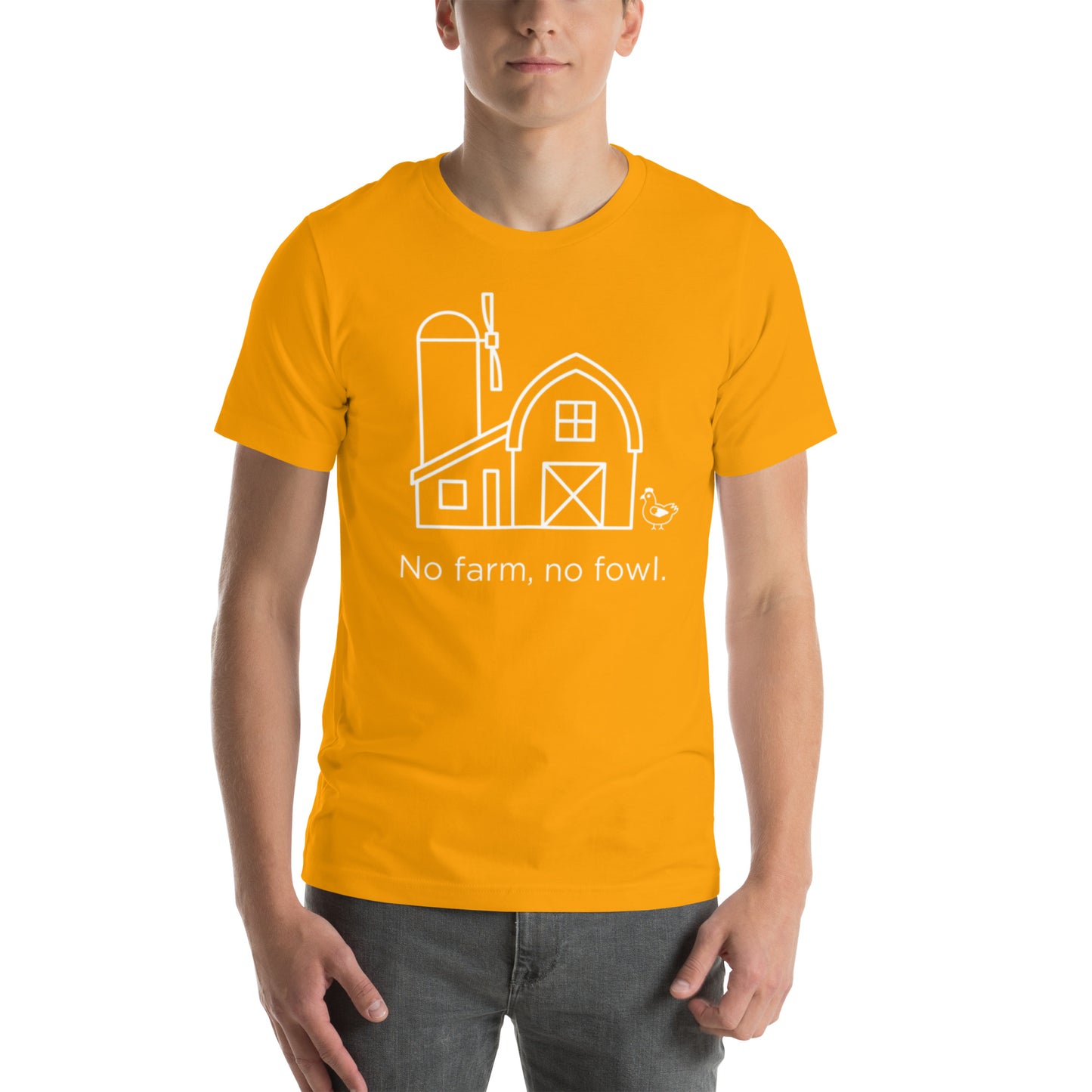 No Farm, No Fowl Unisex T-Shirt