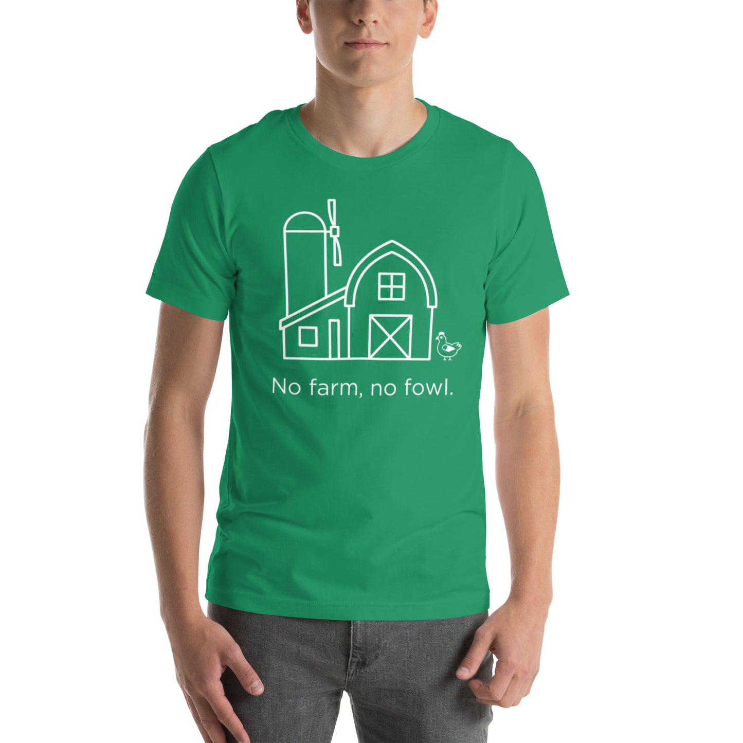 No Farm, No Fowl Unisex T-Shirt