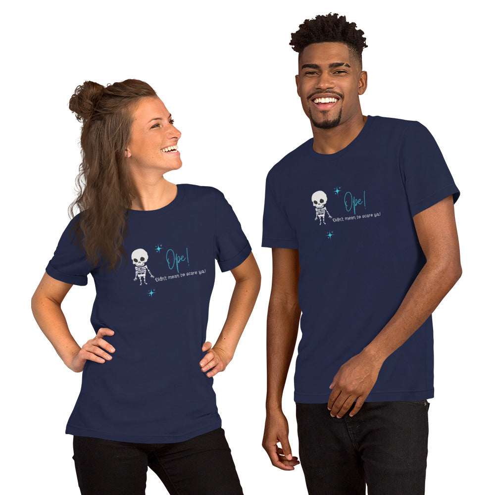 Skeleton Ope! Unisex T-Shirt