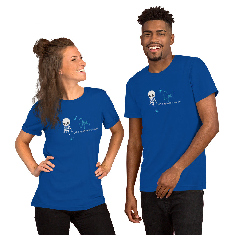 Skeleton Ope! Unisex T-Shirt