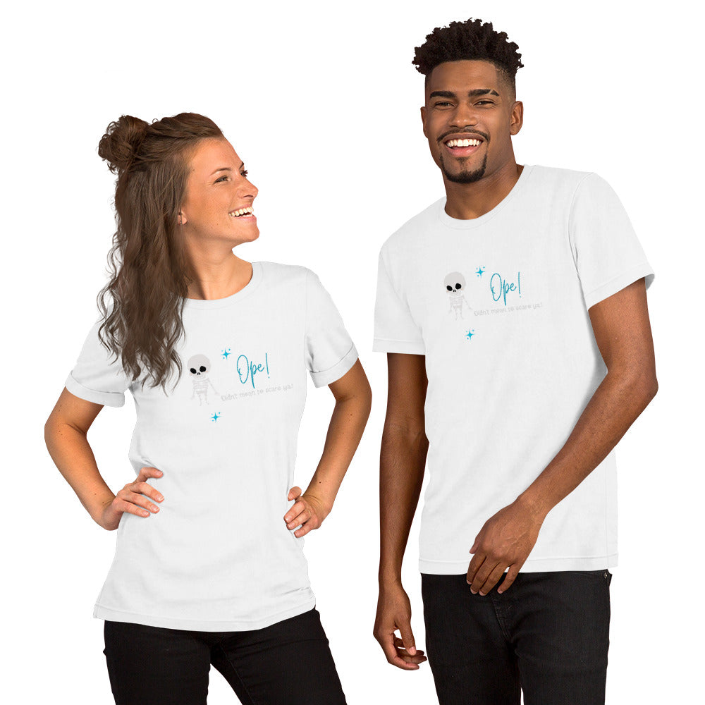 Skeleton Ope! Unisex T-Shirt