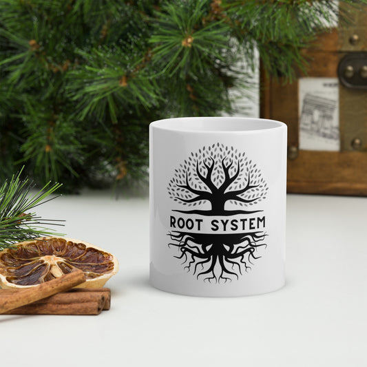 Root System Glossy Mug