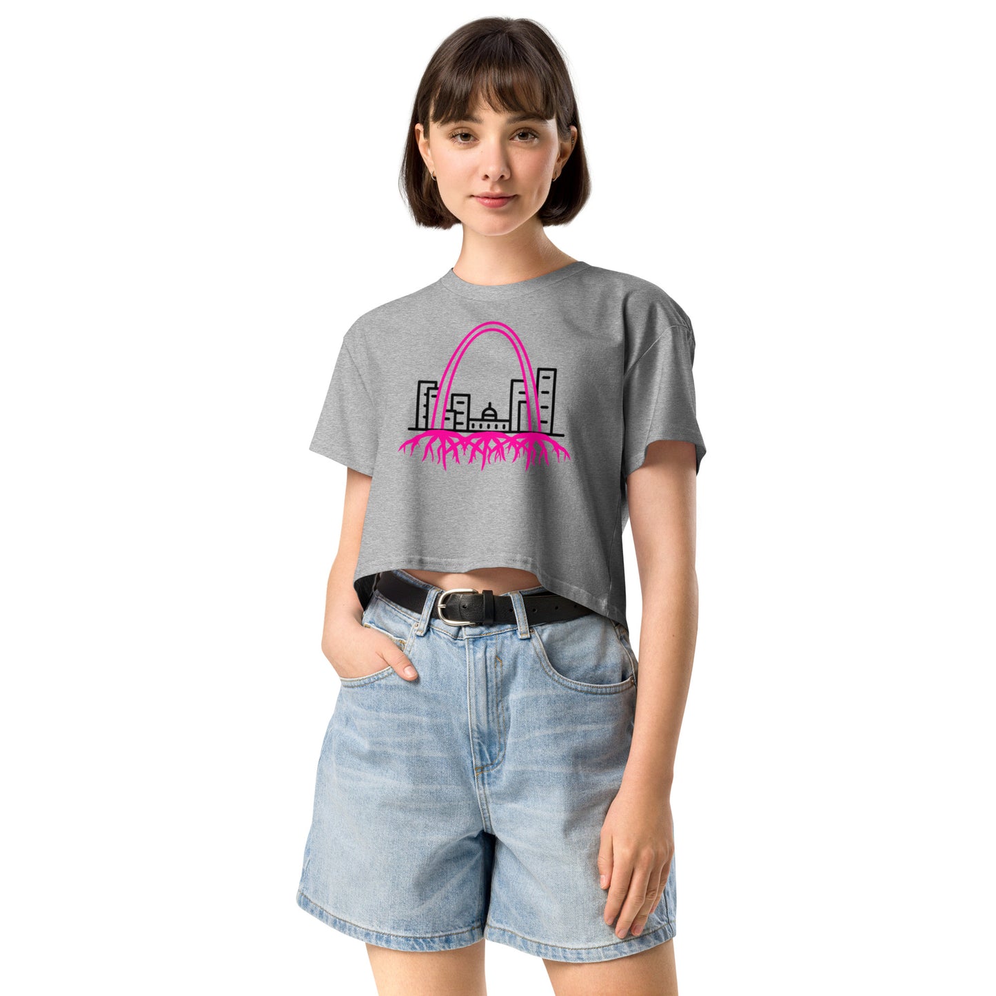 STL Root System Crop Top