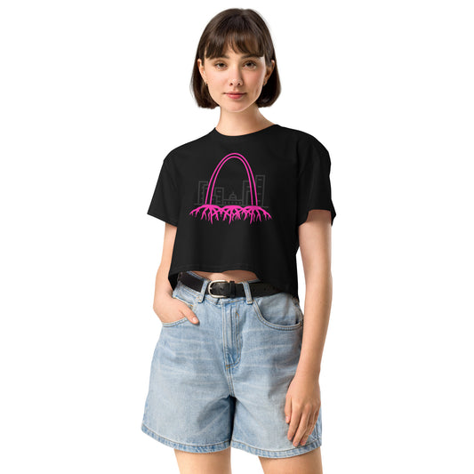 STL Root System Crop Top