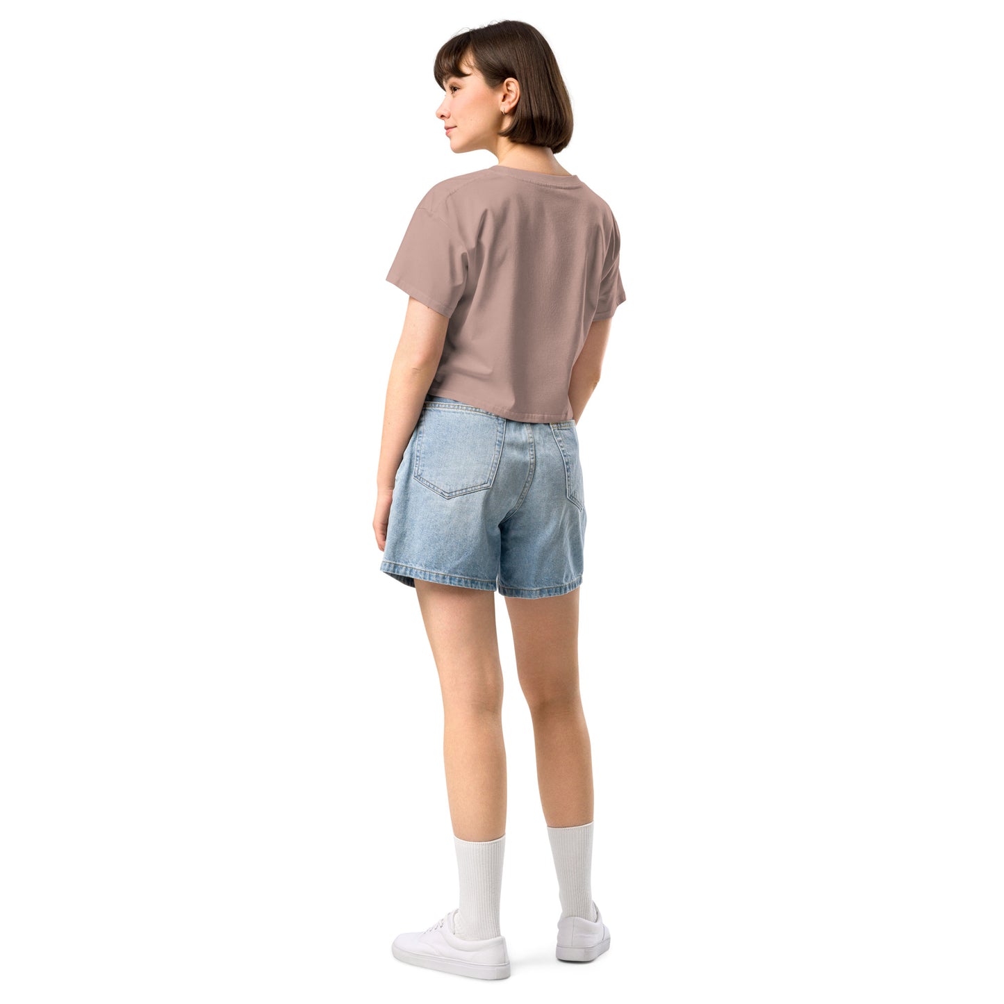 Ceasefire Blue Crop Top