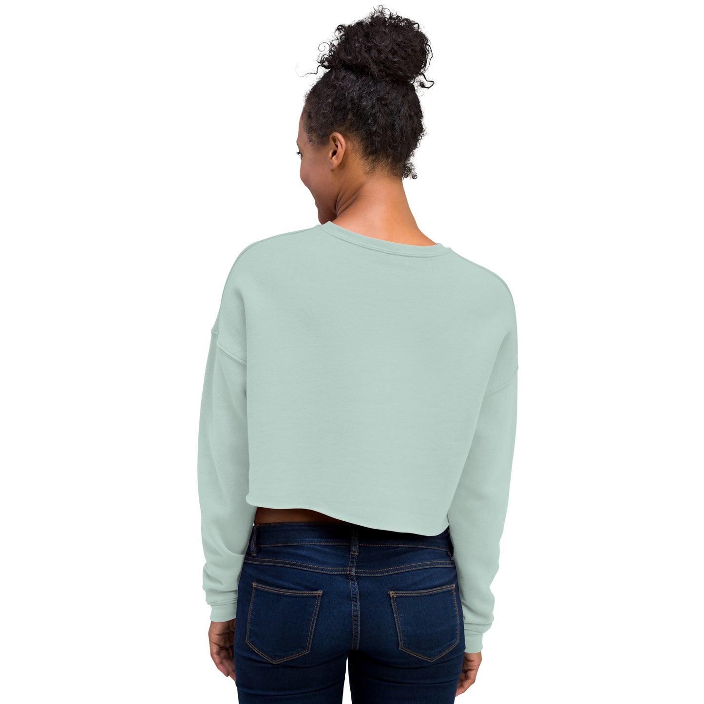 Y'all It's Easter Crop Sweatshirt