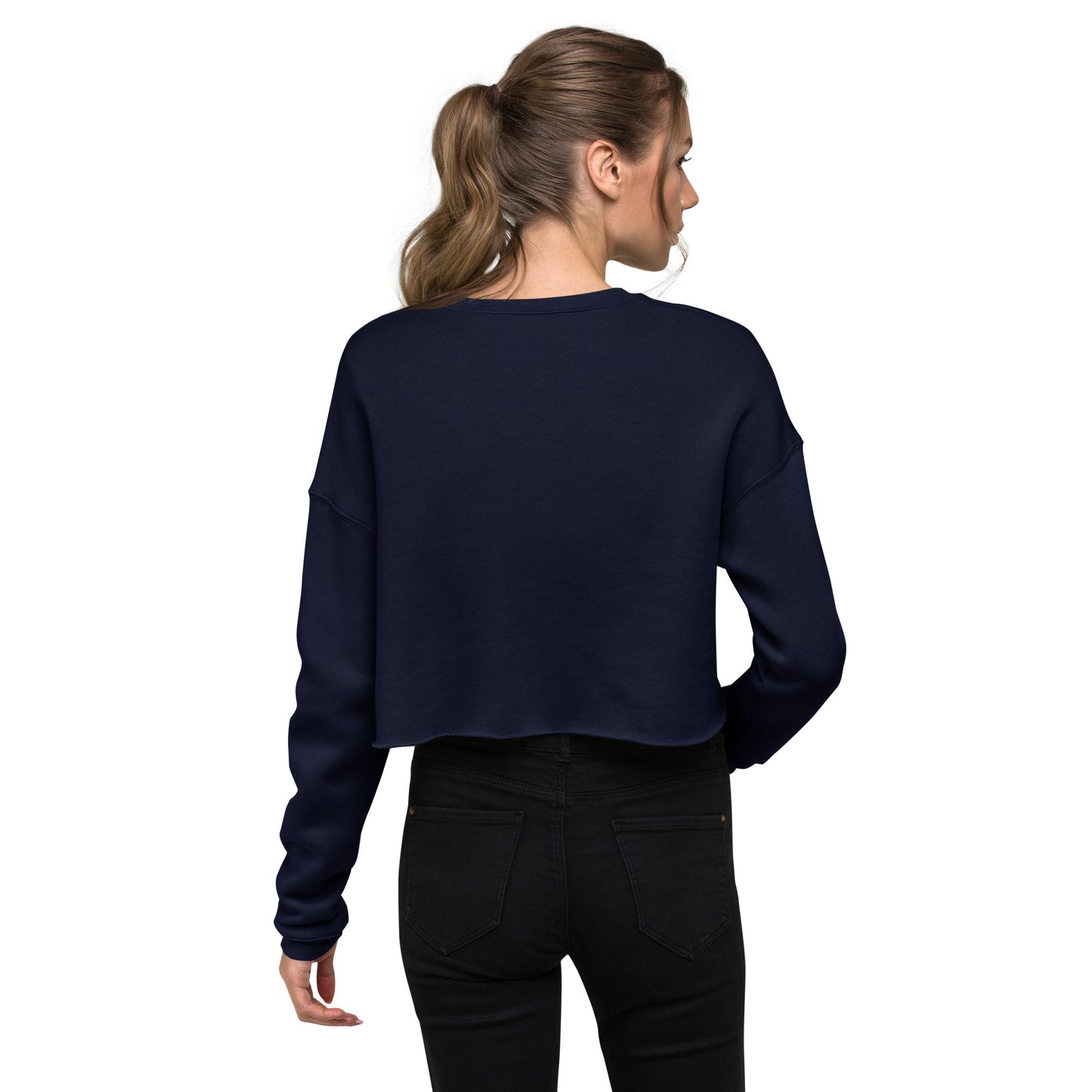 Y'all It's Hanukkah Crop Sweatshirt