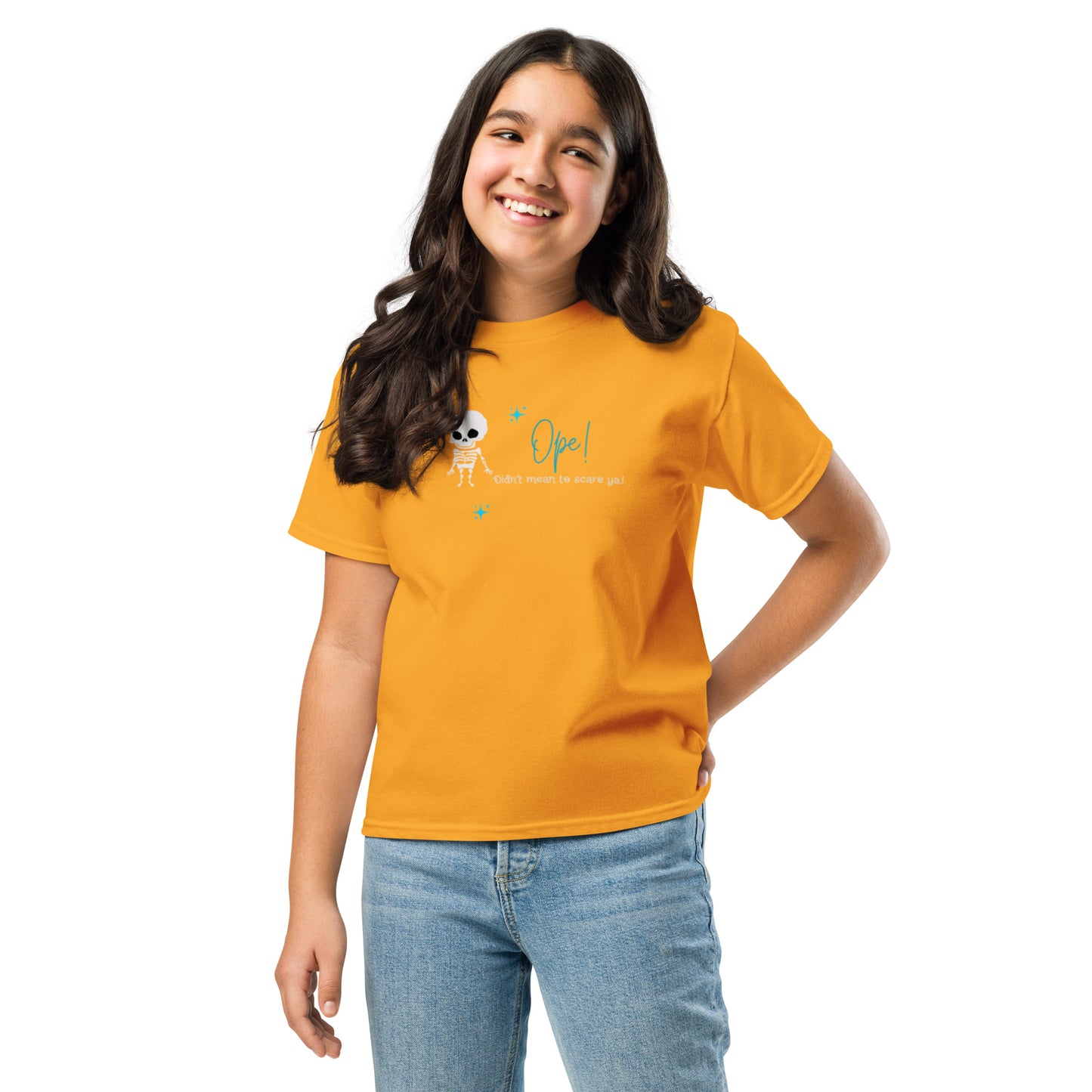 Skeleton Ope! Youth Classic Tee