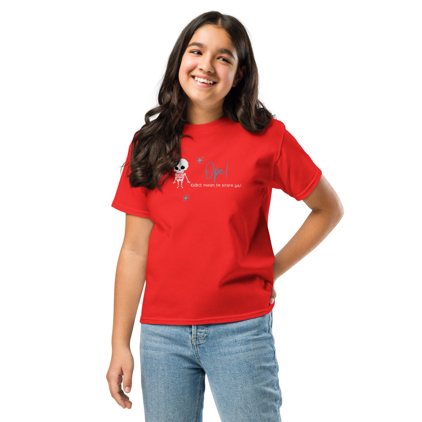Skeleton Ope! Youth Classic Tee