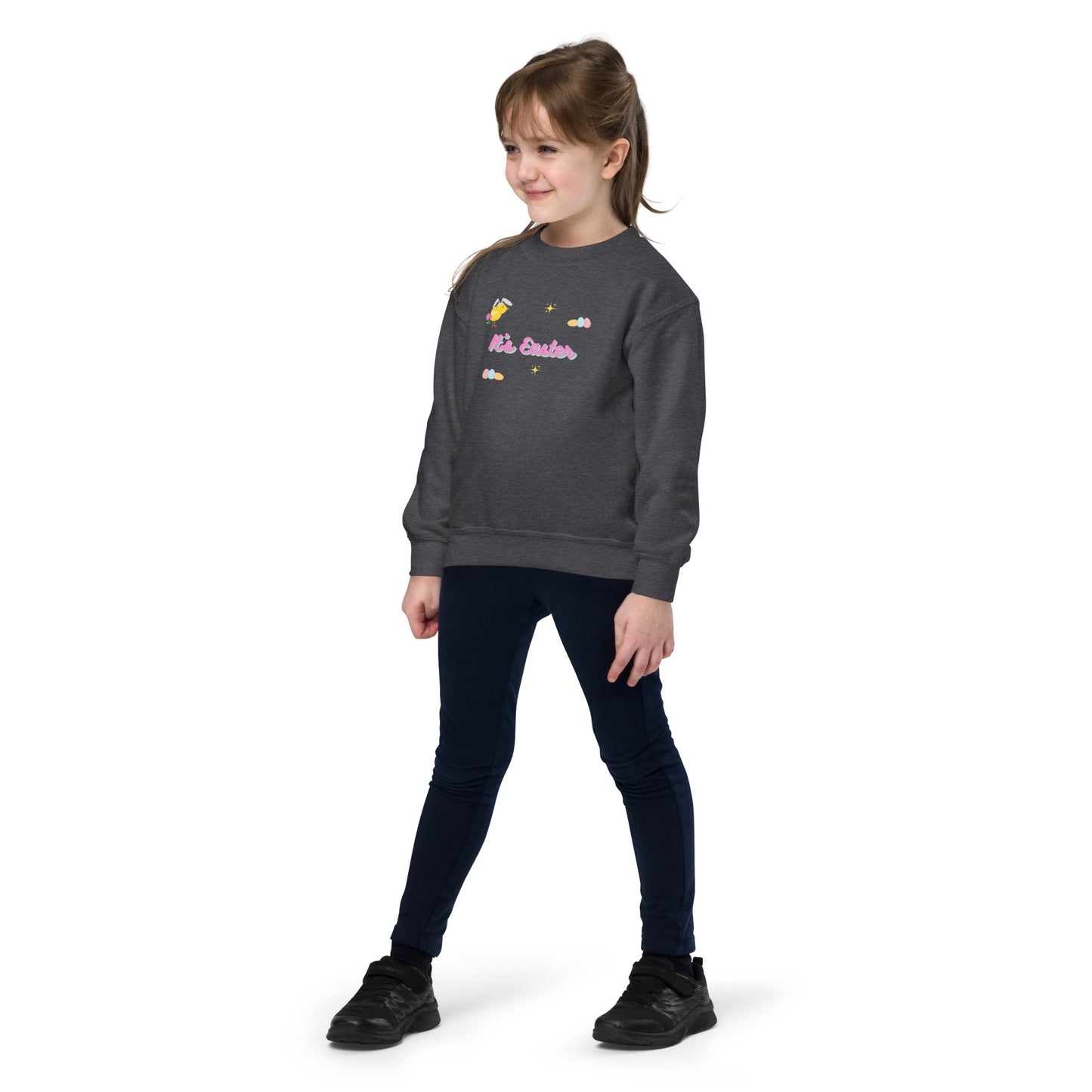 Y'all It's Easter Youth Crewneck Sweatshirt
