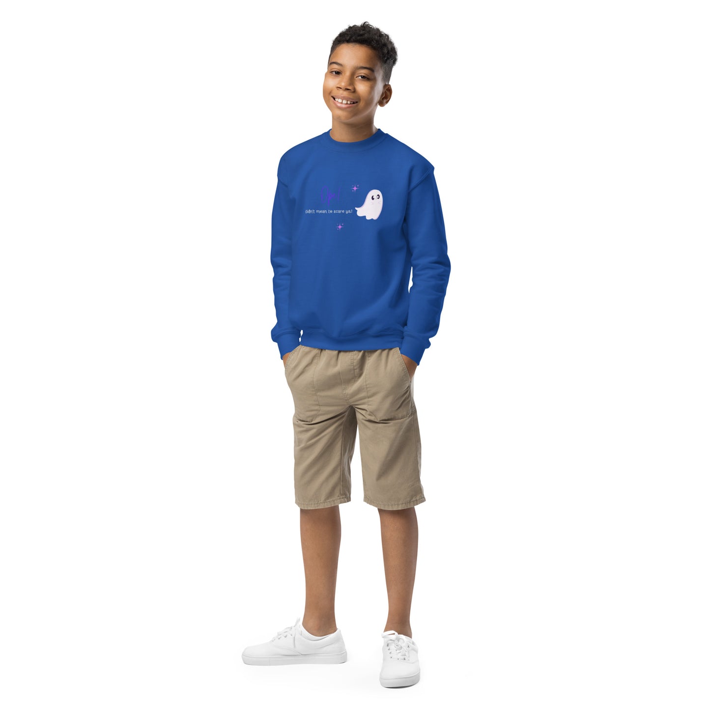 Ghost Ope! Youth Crewneck Sweatshirt